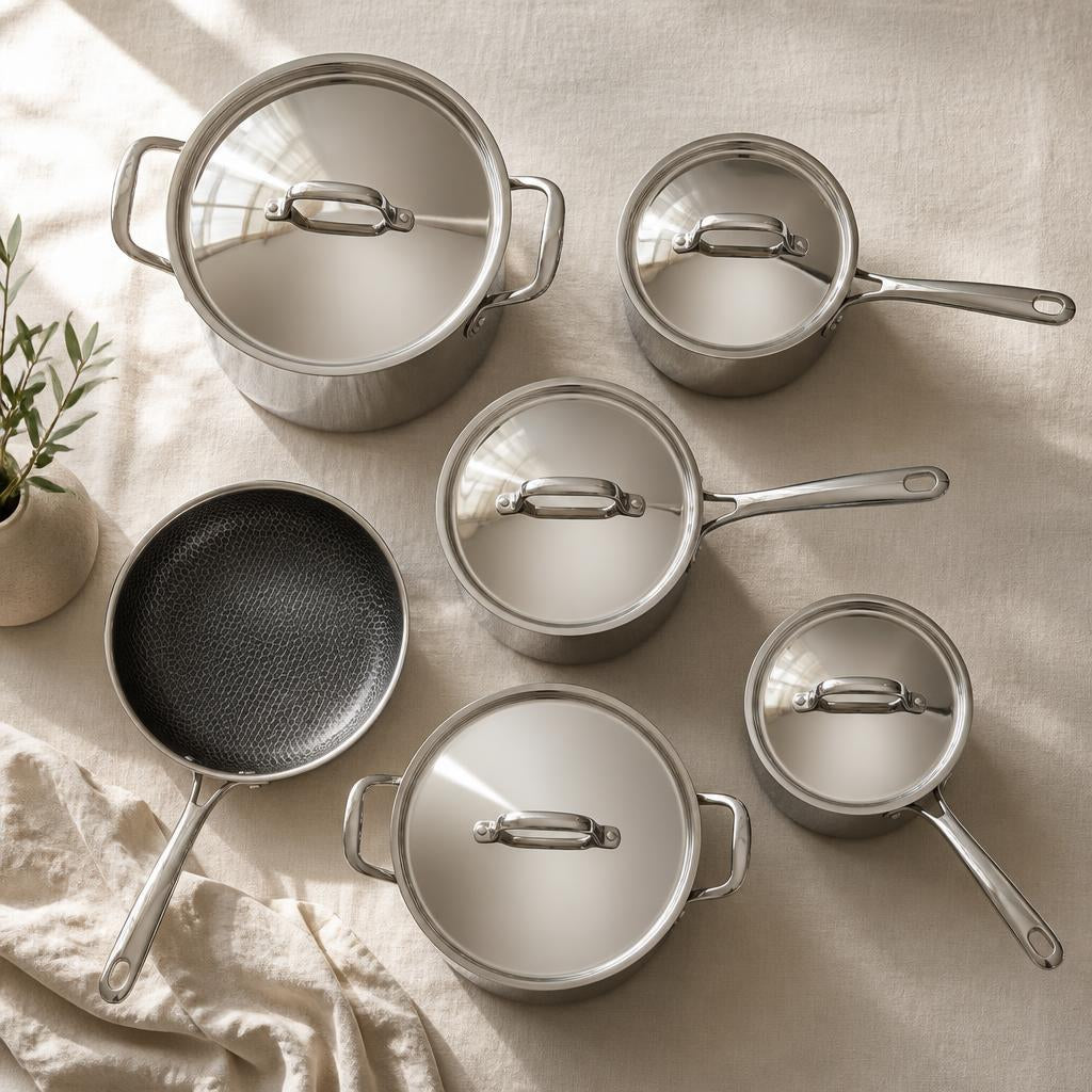 How to Remove Water Spots and Rainbow Stains from Stainless Steel Cookware