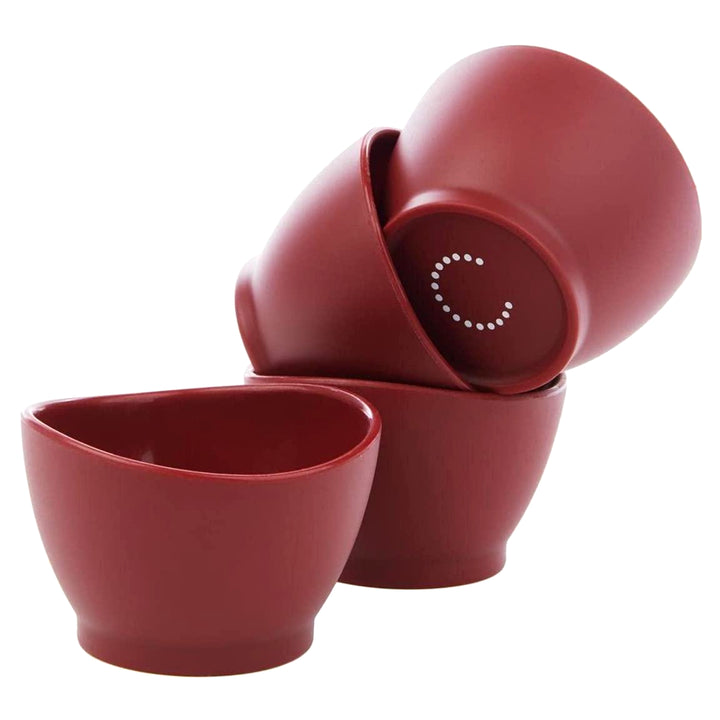 Lexi Home 0.5 Cup Silicone Pinch Bowls 4 Pack