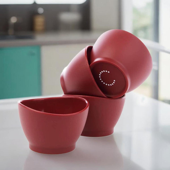 Lexi Home 0.5 Cup Silicone Pinch Bowls 4 Pack
