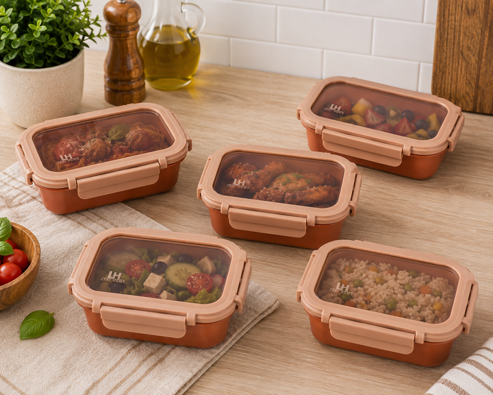 Brixton 15 Oz. Premium Porcelain Container with Glass Lid