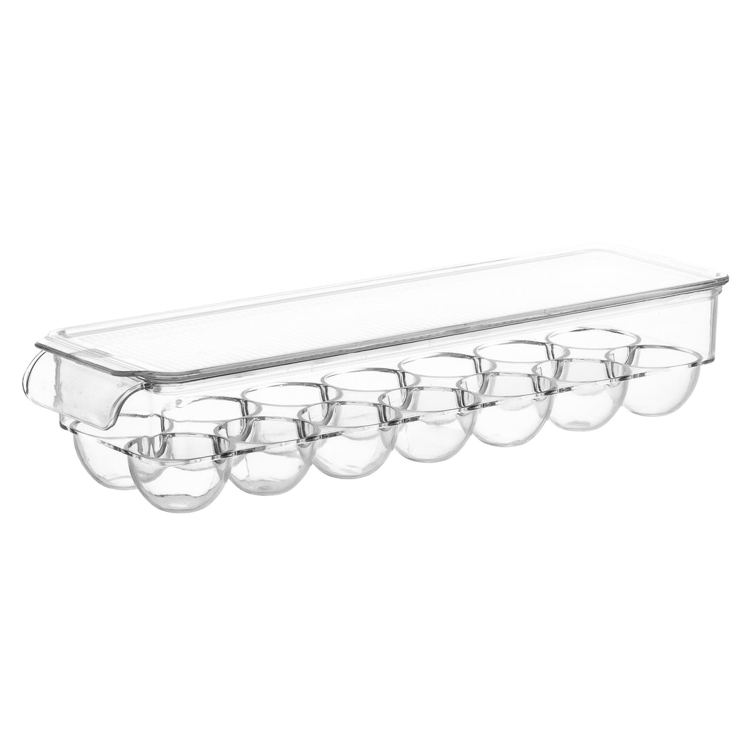 Lexi Home 14 Egg Holder Acrylic Organizer with Lid