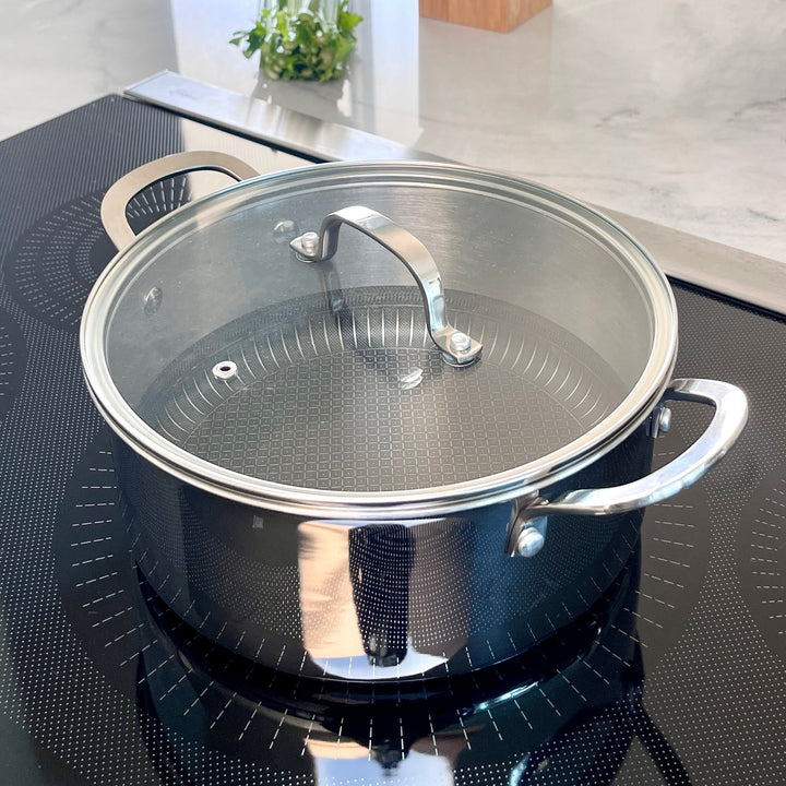 Stainless Steel Tri-Ply Dutch Oven Pot - 4.8 Quart
