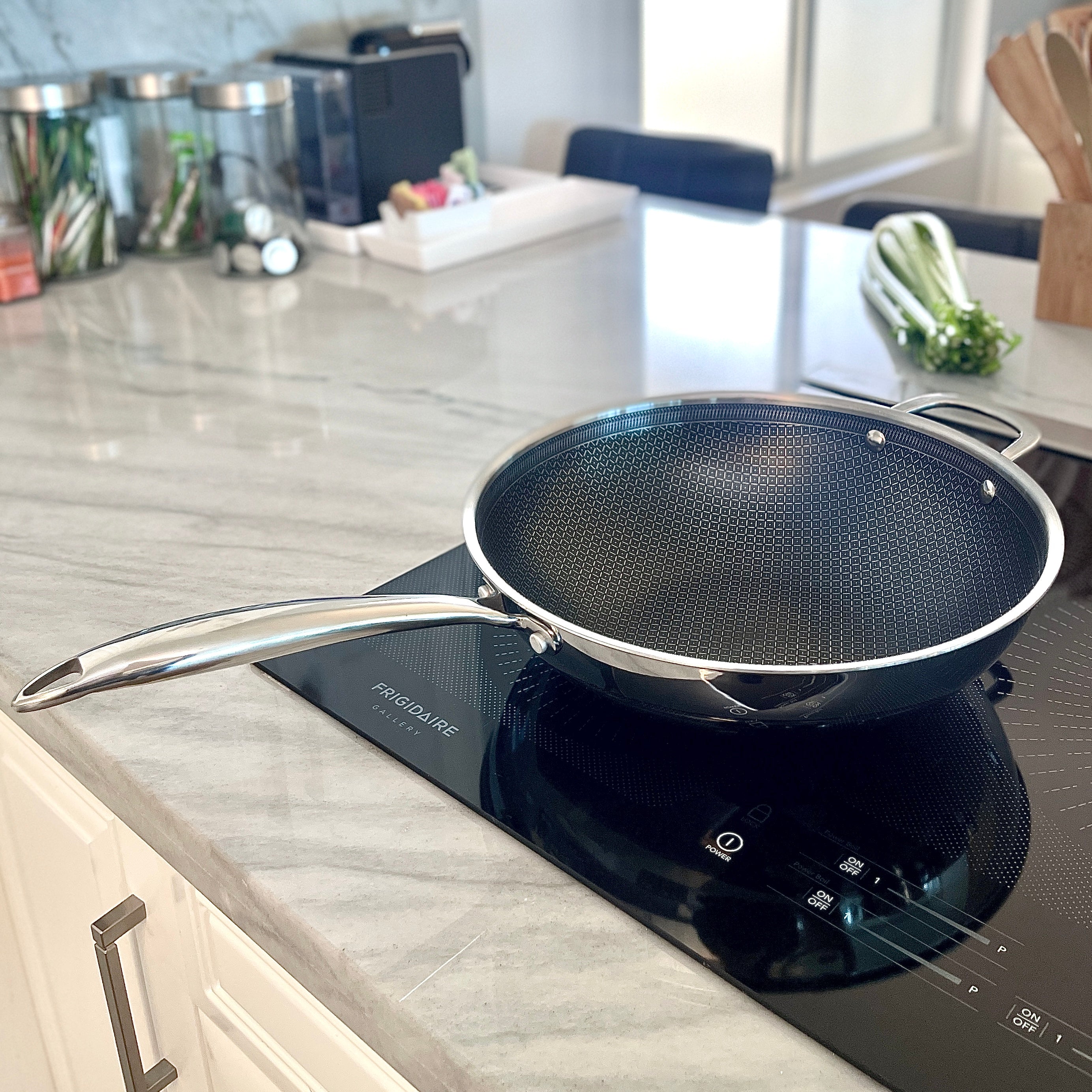 Stainless Steel Tri-Ply Wok - 5 Quart | Lexi Home, Torrance, CA.
