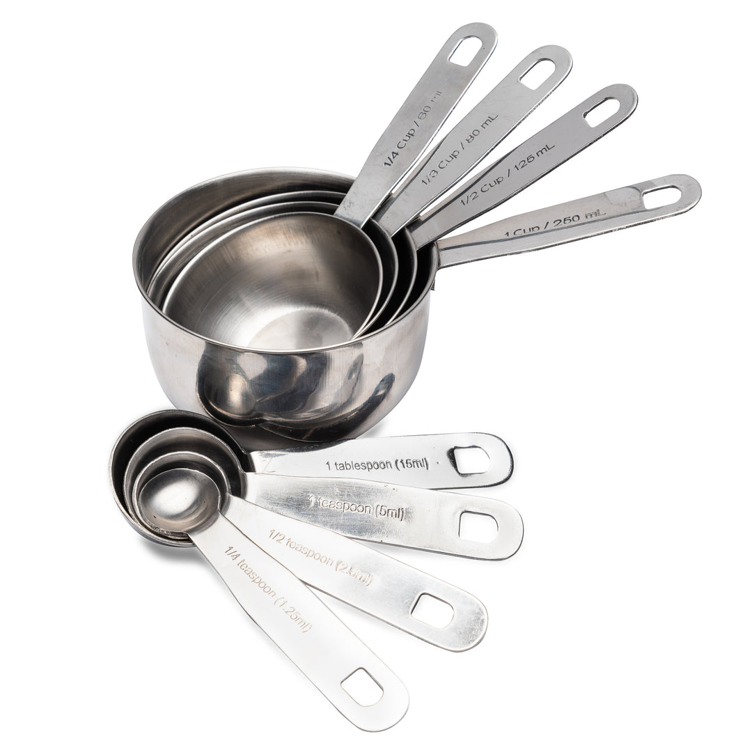 Measuring Spoon Set, (4) piece, 1/4, 1/2, 1 teaspoon & 1 tab
