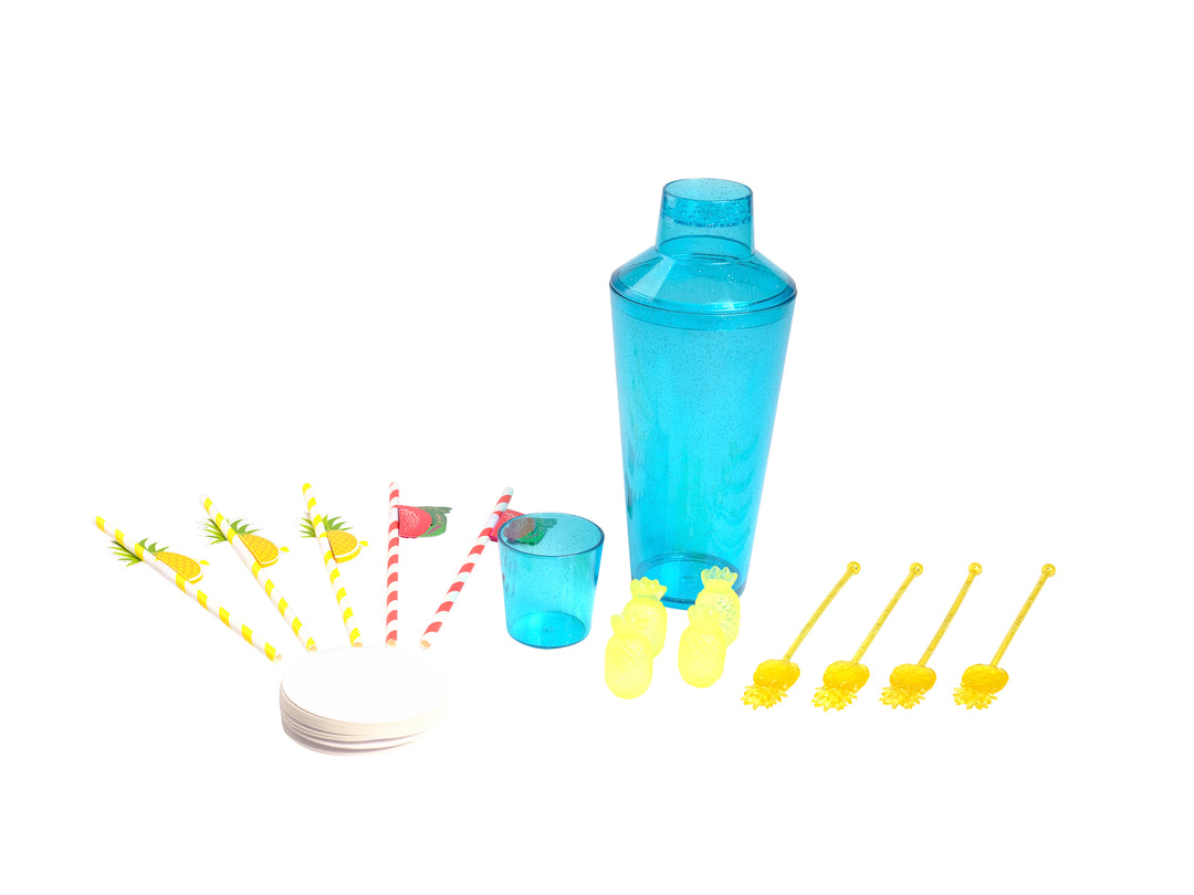PVC Cocktail Shaker Set