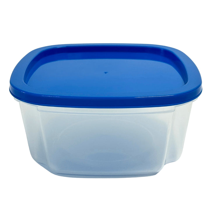 14-Piece Square Plastic Food Storage Containers with Gradient Lids ...