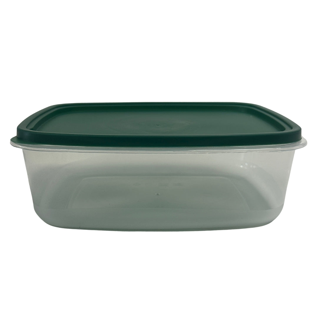 14-Piece Rectangle Plastic Food Storage Containers with Gradient Lids