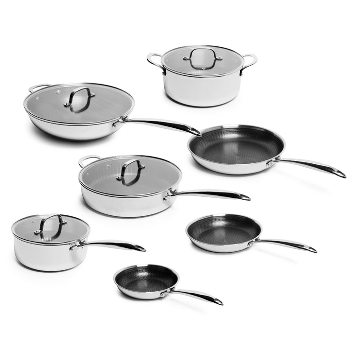 Stainless Steel Tri-ply Kitchen Cookware Set -11 Piece