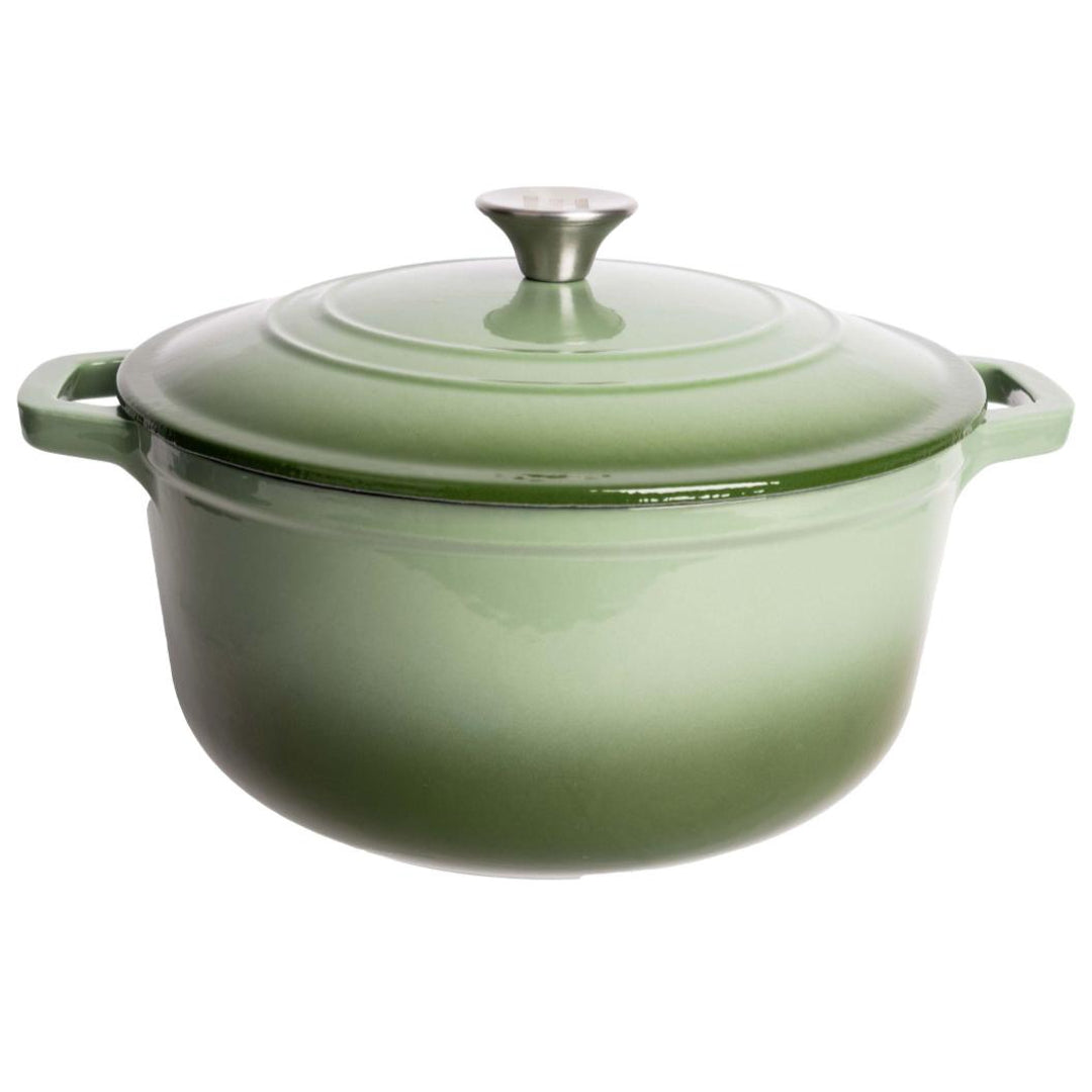 Hawsaiy 6.5 QT Enameled Dutch Oven Pot with Lid, Cast Iron Dutch Oven with  Dual Handles for Bread Baking, Cooking, Non-stick Enamel Coated Cookware