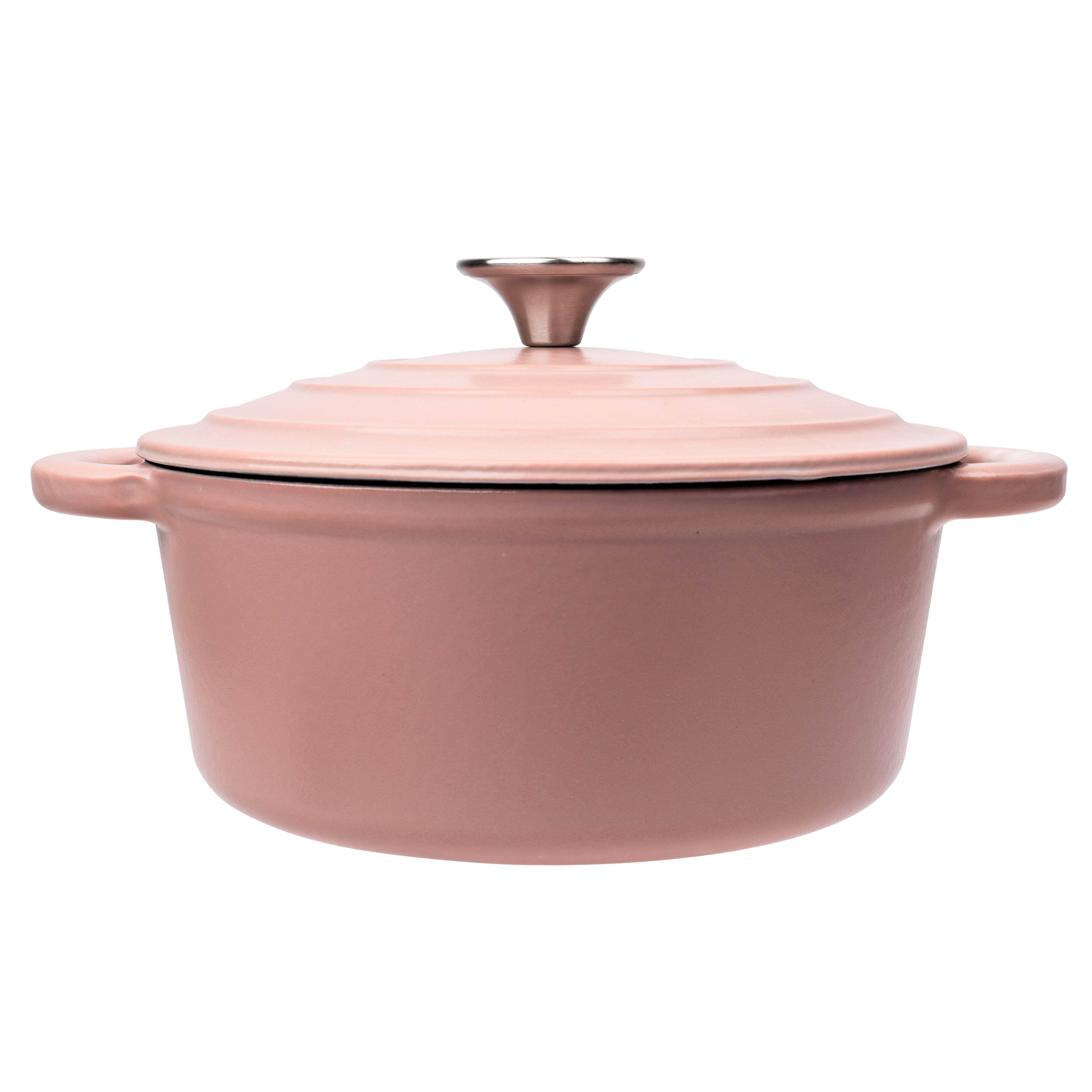 Lexi Home Enameled Cast Iron Dutch Oven - Thumbnail 4