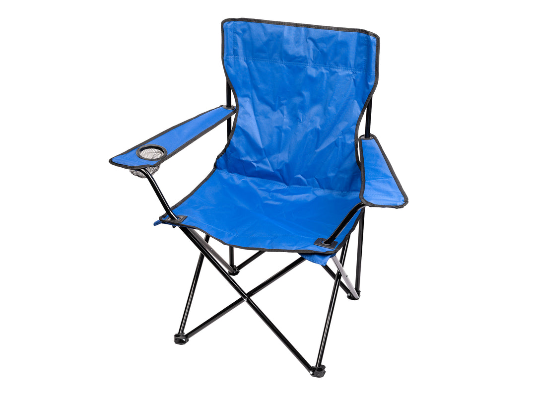 Lexi Home Folding Chairs with Cup Holder and Carry Bag