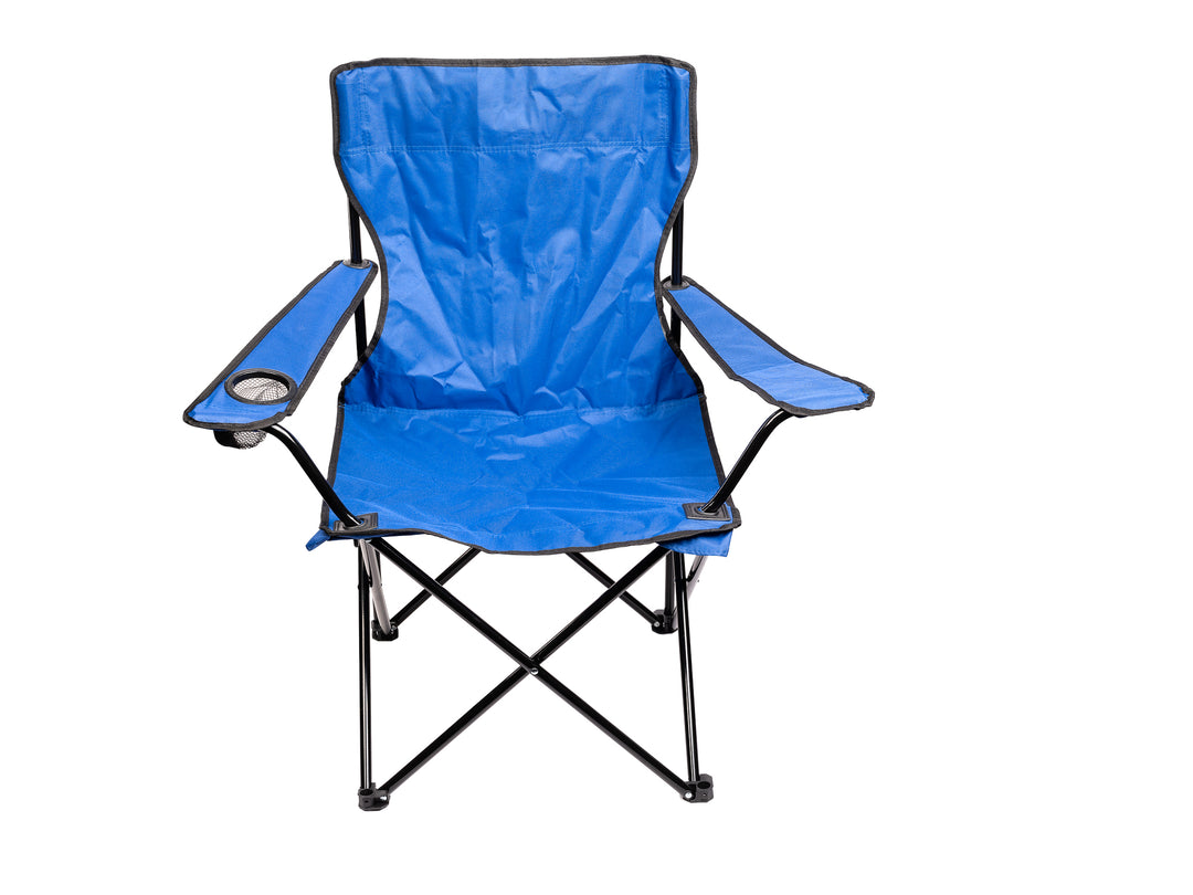 Lexi Home Folding Chairs with Cup Holder and Carry Bag