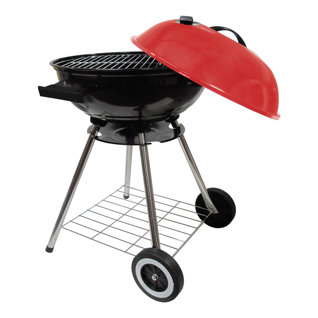 Portable Kettle Charcoal BBQ Grill by Lexi Home
