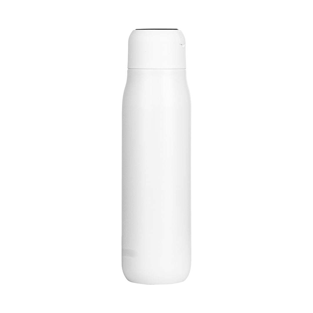 Plain White BPA free plastic water bottle in White by EQUA – EQUA