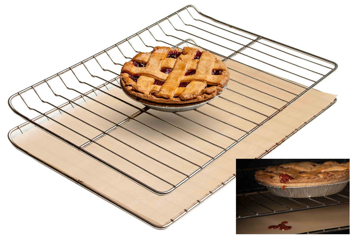 Non-stick Oven Liner - Heavy Duty, Reusable, Easy to Clean Baking Mat