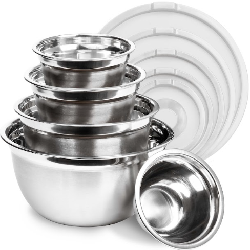Stainless Steel Bowl Set with Lid at Best Price in North 24 Parganas
