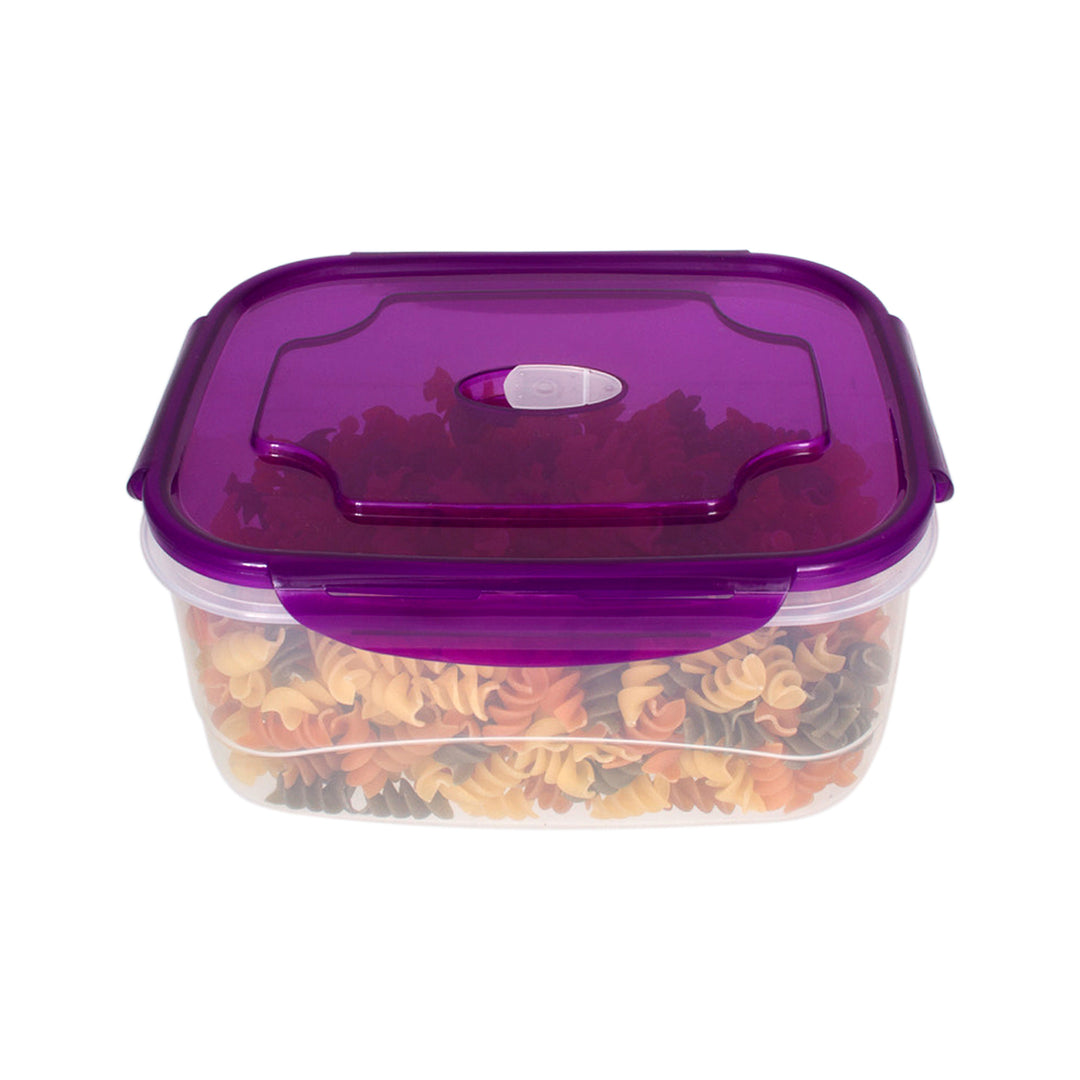 LEXI HOME Jumbo 5-Piece Lock and Seal Round Food Storage Container
